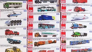 Tomica "long type" long vehicles such as trucks, trains, ships, and buses are now available♪