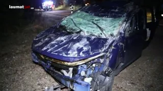 Schwerer Verkehrsunfall in Grünau im Almtal