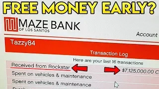 Rockstar Giving Out FREE Money to GTA Online Players Early?