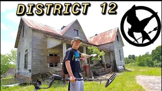 Metal detecting Hunger games district 12 finds TREASURE