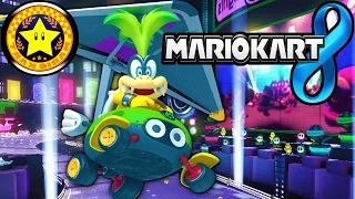 Mario Kart 8: Star Cup Mirror Iggy Koopa Tri-Speeder Kart Gameplay Walkthrough PART 23 Wii U HD