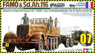 ✅ Montage en direct: Famo Tamiya et sa remorque + Sd.Kfz.251/10