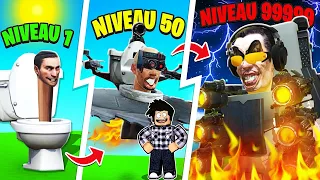 Je suis DEVENU Le MEILLEUR JOUEUR dans ROBLOX SKIBIDI TOILET TYCOON