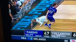 NCAA men’s final four… Kansas vs Villanova