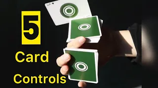 TOP 5 Card Controls Every MAGICIAN Must Know!