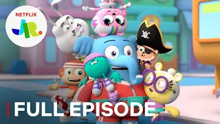 Gigantic Glue Ball | Chico Bon Bon FULL EPISODE | Netflix Jr