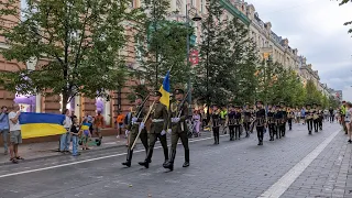 Studio 117 "Crazy Drummers" iš Odesos, NATO karinių orkestrų festivalyje Vilniuje 2023