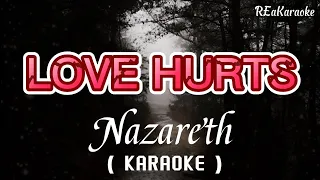 Love hurts - Nazareth | Karaoke (@reakaraoke )