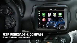 Jeep Renegade & Compass 2020 | Focus Uconnect Infotainment System (ENG SUBS)