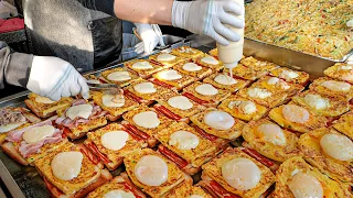 Amazing mass production! Korean Best Street Food Master Collection / korean street food