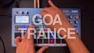 Making a classic 90s Goa Trance on Korg Electribe 2