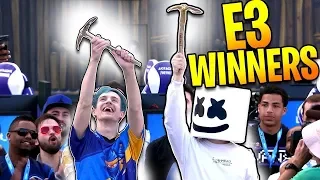 NINJA AND MARSHMALLOW WIN $1,000,000 FOR CHARITY!!! FORTNITE PRO-AM TOURNAMENT HIGHLIGHTS!!!! (E3)