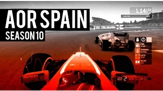 F1 2013 | AOR Season 10 - Round 5 - Spain (Highlights)