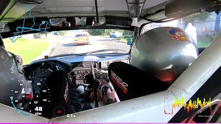 Rocar-Tech Twente Rally Hengelo 2023 - KP7 Hengelo zuid 1 Onboard. Compleet de weg kwijt.