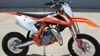 $5,799:  The New 2018 KTM 85 SX Overview and Review