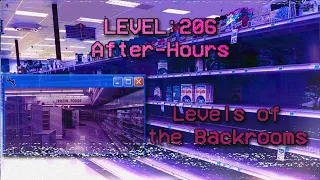 Backrooms Level 206 "After-hours"| Levels of the Backrooms