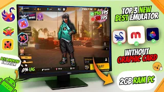 Top 3 New Emulators For Low End PC Free Fire | Best Android Emulator For PC (2024)