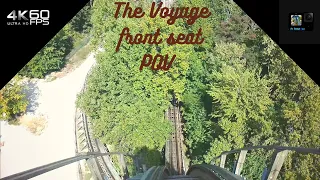 The Voyage front seat POV. (4K-60FPS) (Holiday World, Santa Claus, IN.)