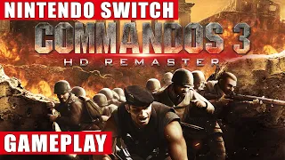 Commandos 3 - HD Remaster Nintendo Switch Gameplay