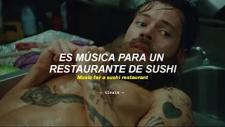 Harry Styles - Music for a Sushi Restaurant (Official Video) || Sub. Español + Lyrics