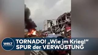 TORNADO IN TSCHECHIEN: Wirbelsturm hinterlässt eine Spur der Verwüstung - Tote und viele Verletzte