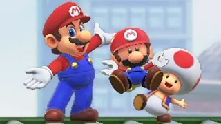 Mario vs Donkey Kong (DEMO) - 2 Player Full Game 100% Walkthrough (Japanese)