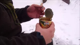 how to open a can with the folding knife (without ruining the blade)