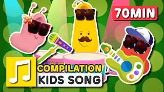 DADDY and other songs | 70 min | LARVA KIDS | Nursery Rhyme for kids