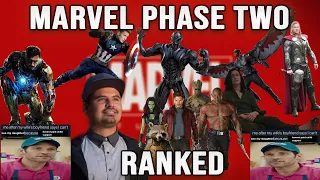 Marvel Phase Two Films Ranked