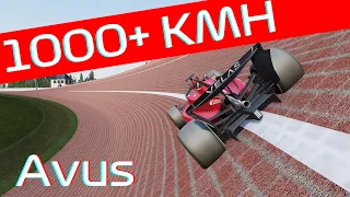 F1 but with 4x Power and no Drag | Avus in Under 90 Seconds