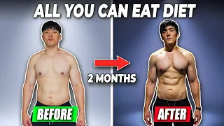 I Tried ALL YOU CAN EAT DIET and Lost 10kg | Body Transformation!