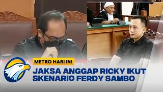 Jaksa: "Ricky Rizal Tahu Rencana Pembunuhan Brigadir J"