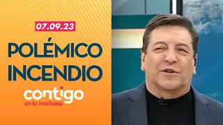 Contigo en La Mañana - INCENDIO INSTITUTO NACIONAL | Capítulo 7 de septiembre de 2023