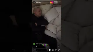 billy idol live streams with granddaughter