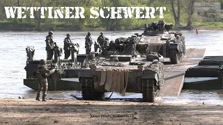 Dran! Drauf! Drüber! Panzergrenadiere nehmen Elbe-Übergang Schützenpanzer Marder Bundeswehr Manöver