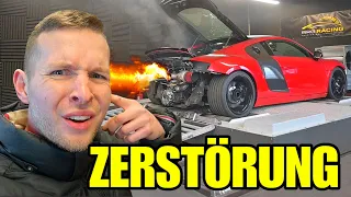 Ich habe meinen Audi R8 SELBER auf Bi-Turbo umgebaut