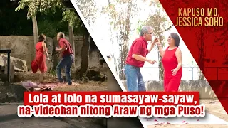 Lola at lolo na sumasayaw-sayaw, na-videohan nitong Araw ng mga Puso! | Kapuso Mo, Jessica Soho