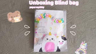 Unboxing Blind bag, Squishmallows paper Squishy🐻