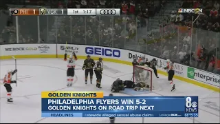 Golden Knights react to game loss