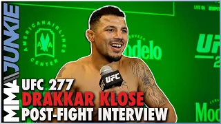 UFC 277: Drakkar Klose Explains Tony Ferguson Callout After Win