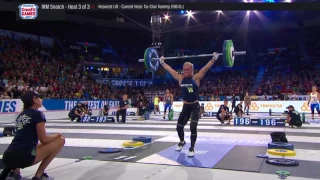 Katrin Davidsdottir - 197 Snatch - 2017 CrossFit Games