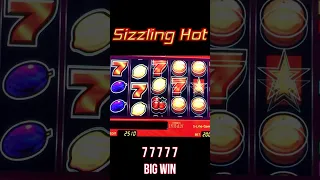 Sizzling Hot 77777 BIG WIN #shorts