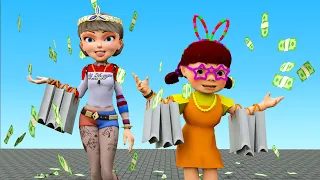 Rich and Poor Doll Squid Game - Scary Teacher 3D How is Doll Become A Billionaire