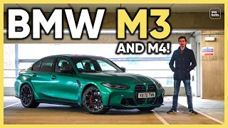 NEW BMW M3 (G80) and M4 (G82) review: 503bhp monsters driven in the wet