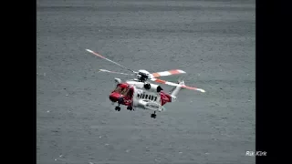 Sikorsky S92 SAR Helicopter at Scarborough