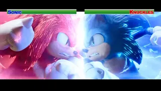 Sonic vs Knuckles...with healthbars (Patreon Request)