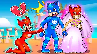 Oh No, Catboy Truly Betrayed His Own Love?! - Catboy And Owlette Story |  PJ MASKS 2D Animation
