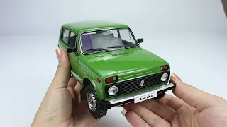 Solido 1:18 LADA NIVA GREEN 1980 (S1807304) Diecast Car Model