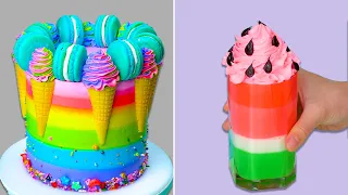 More Colorful Cake Decorating Compilation | Most Satisfying Cake Videos