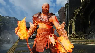 Kill enemies  before time runs out Muspelheim Trials Trial 2 Impossible on Give Me God of War NG+